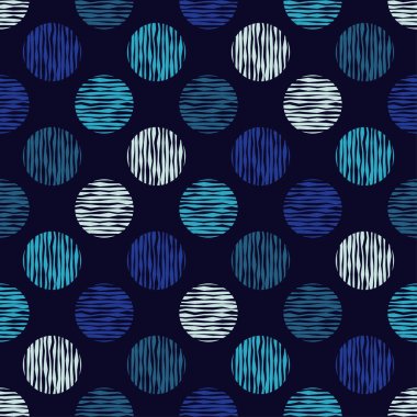 Polka dot seamless modeli. Geometrik arka plan. Renkli topları. Doku karalamak. extile uyum. 