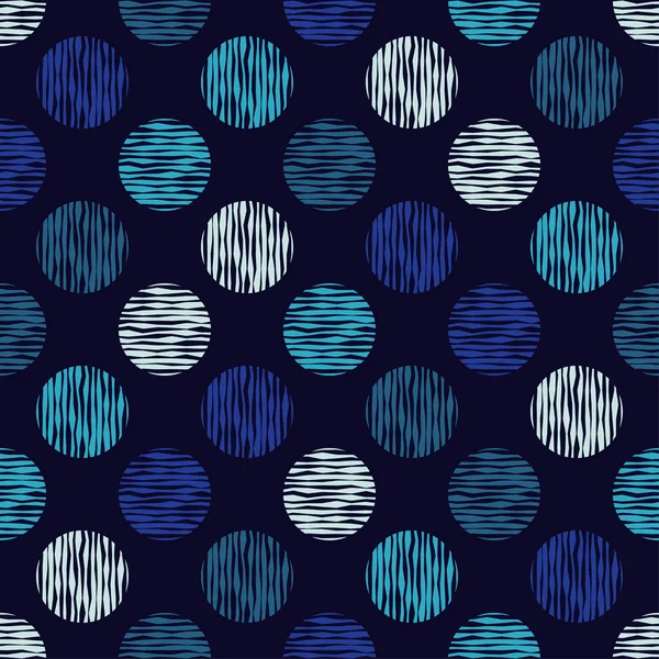 Polka Dot Seamless Pattern Геометрический Фон Красочные Шары Скриббл Текстура — стоковый вектор