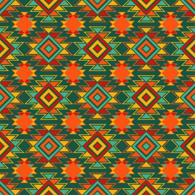 Etnik boho seamless modeli. Geleneksel süs. Geometrik arka plan. Kabile desen. Halk motif. Tekstil rapport.