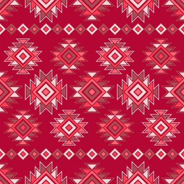 Etnik boho seamless modeli. Geleneksel süs. Geometrik arka plan. Kabile desen. Halk motif. Tekstil rapport.