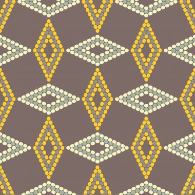 Kesintisiz geometrik desen. Rhombus doku. Doku nokta. Tekstil rapport.