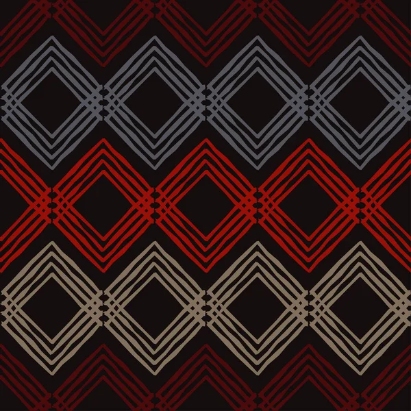 Бесшовный Геометрический Узор Текстура Полосок Скриббл Текстура Текстильное Взаимопонимание — стоковый вектор