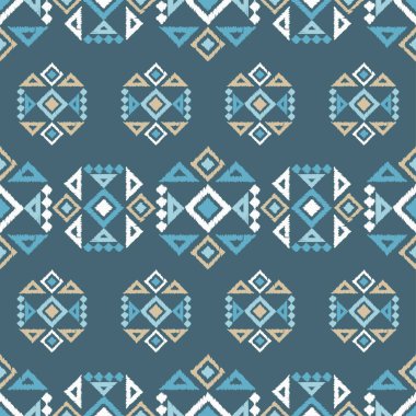 Etnik boho seamless modeli. Geleneksel süs. Geometrik arka plan. Kabile desen. Halk motif. Tekstil rapport.