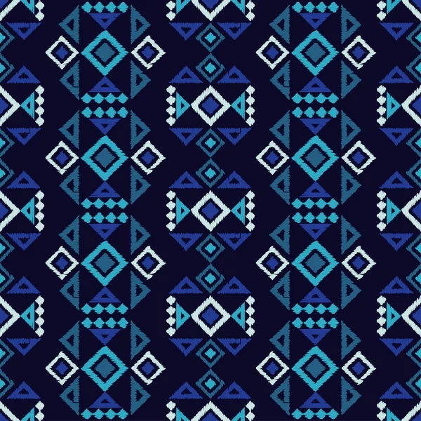 Etnische Boho Naadloze Patroon Traditionele Sieraad Geometrische Achtergrond Tribal Patroon — Stockvector