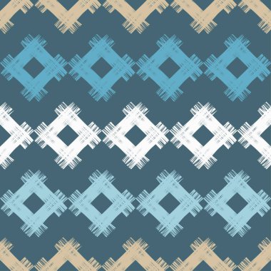 Kesintisiz geometrik desen. Doku patchwork. Doku karalamak. Tekstil rapport.