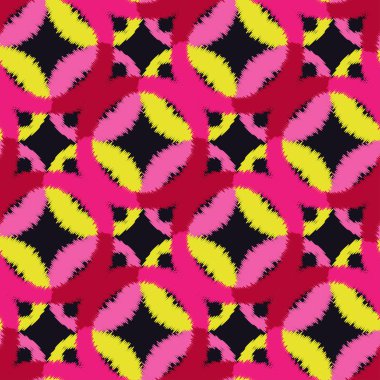 Polka dot seamless modeli. Geometrik arka plan. Renkli topları. Doku karalamak. extile uyum. 