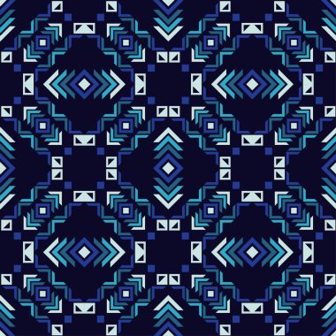 Etnik boho seamless modeli. Geleneksel süs. Geometrik arka plan. Kabile desen. Halk motif. Tekstil rapport.