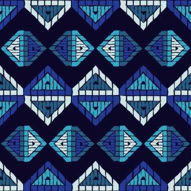 Etnik boho seamless modeli. Geleneksel süs. Geometrik arka plan. Kabile desen. Halk motif. Tekstil rapport.