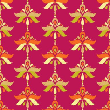 Etnik boho seamless modeli. Geleneksel süs. Geometrik arka plan. Halk motif. Tekstil rapport.