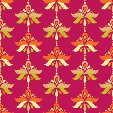 Etnik boho seamless modeli. Geleneksel süs. Geometrik arka plan. Halk motif. Tekstil rapport.