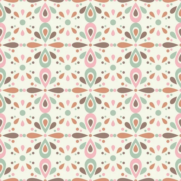 Motif Floral Sans Couture Fond Fleurs Ornement Floral Décoratif Relation — Image vectorielle