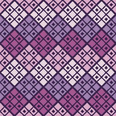 Kesintisiz geometrik desen. Rhombus doku. Doku karalamak. Tekstil rapport.