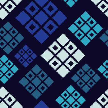 Kesintisiz geometrik desen. Rhombus doku. Doku karalamak. Tekstil rapport.