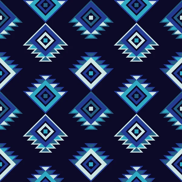 Vzor Bezešvé Etnické Boho Tradiční Ozdoba Geometrické Pozadí Tribal Vzor — Stockový vektor