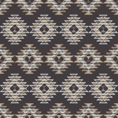 Etnik boho seamless modeli. Geleneksel süs. Geometrik arka plan. Kabile desen. Halk motif. Tekstil rapport.