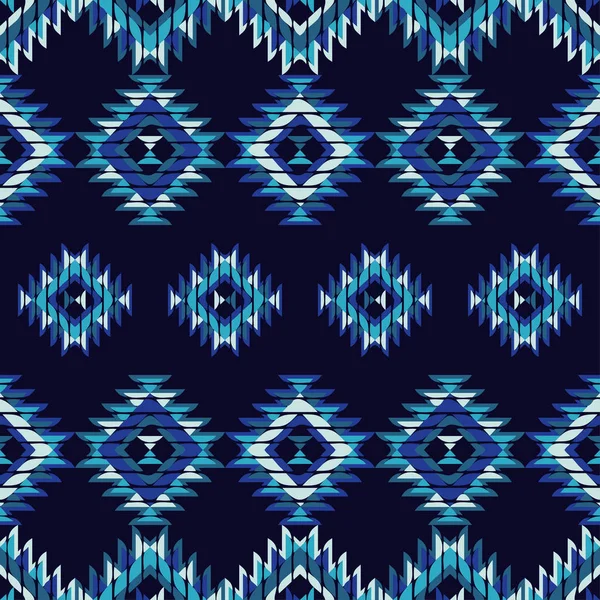 Ethnische Boho Nahtlose Muster Traditionelles Ornament Geometrischer Hintergrund Stammesmuster Volksmotiv — Stockvektor