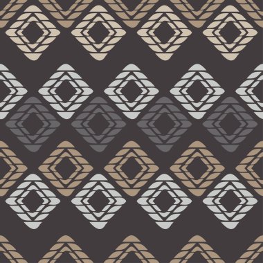 Kesintisiz geometrik desen. Rhombus doku. Doku karalamak. Tekstil rapport.