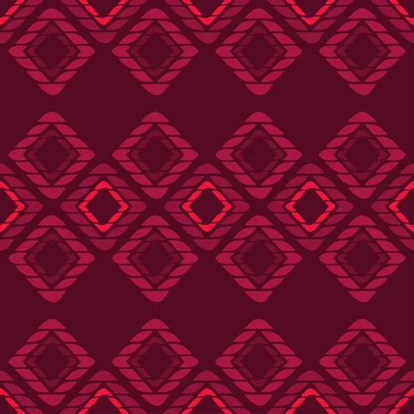 Varrat Nélküli Geometriai Mintázat Textúra Rombusz Scribble Textúra Textil Rapport — Stock Vector
