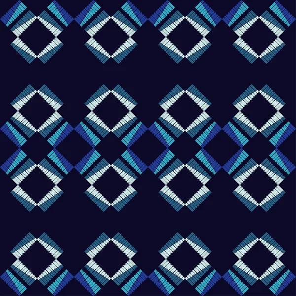 Nahtlose Geometrische Muster Die Textur Der Raute Kritzeltextur Textilbeziehung — Stockvektor