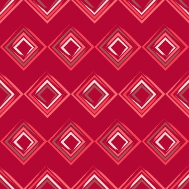 Kesintisiz geometrik desen. Rhombus doku. Çalışmaları. Doku karalamak. Tekstil rapport.