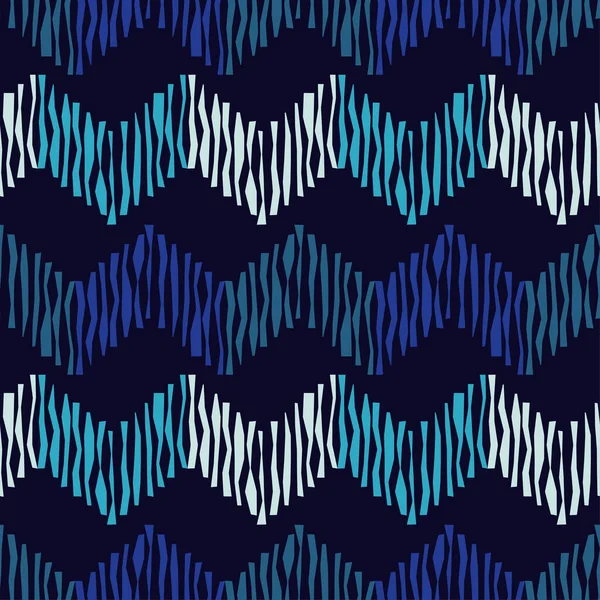 Nahtlose Geometrische Muster Die Textur Des Zickzackkurses Kritzeltextur Textilbeziehung — Stockvektor