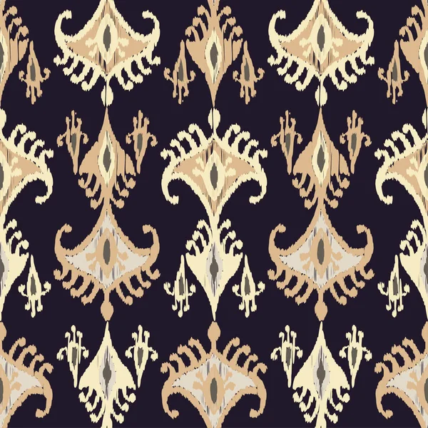 Ethnische Boho Nahtlose Muster Traditionelles Ornament Geometrischer Hintergrund Volksmotiv Textilbeziehung — Stockvektor