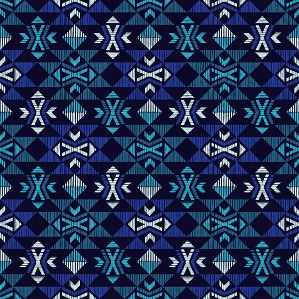 Etniczna Boho Jednolity Wzór Tradycyjne Ornament Tło Geometrycznych Tribal Wzór — Wektor stockowy