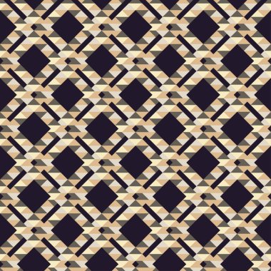 Dikişsiz soyut geometrik desen. Zikzak ve üçgenler doku. Çokgenler. Doku karalamak. Tekstil rapport.