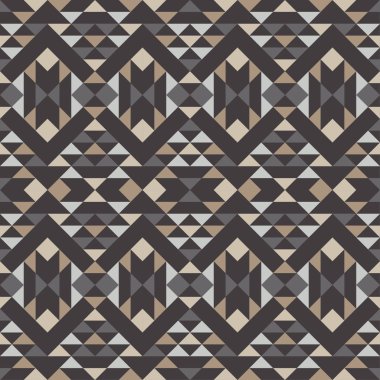 Etnik boho seamless modeli. Geleneksel süs. Geometrik arka plan. Kabile desen. Halk motif. Tekstil rapport.
