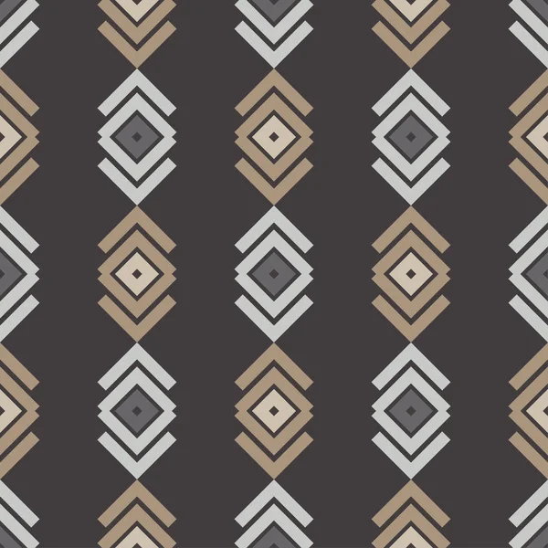 Nahtlose Abstrakte Geometrische Muster Die Textur Der Raute Textilbeziehung — Stockvektor