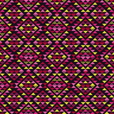 Etnik boho seamless modeli. Geleneksel süs. Geometrik arka plan. Kabile desen. Halk motif. Tekstil rapport.