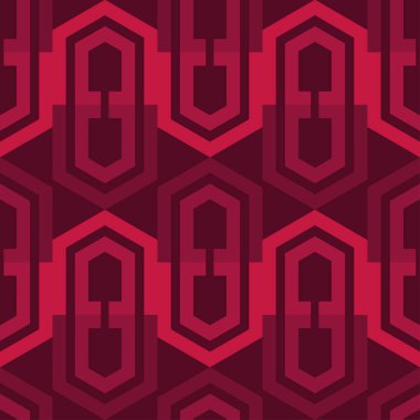 Dikişsiz soyut geometrik desen. Şeritler doku. Altıgen yanarak bahislerin doğru doku. Tekstil rapport.