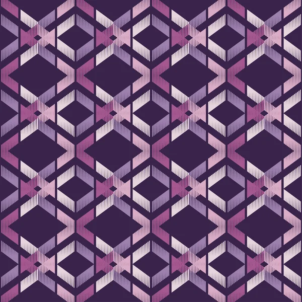 Patrón Geométrico Abstracto Sin Costuras Textura Rayas Zigzag Scribble Textura — Vector de stock