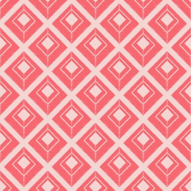 Dikişsiz soyut geometrik desen. Rhombus doku. Doku karalamak. Tekstil rapport.