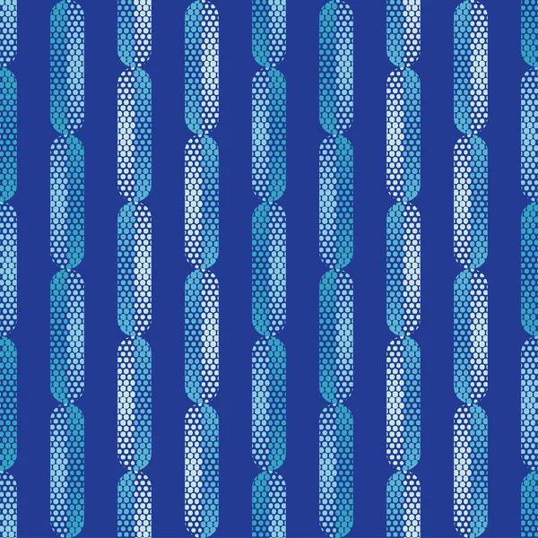 Bezproblémové Abstraktní Geometrický Vzor Textura Pruhy Tečky Klikyháky Texturu Textilní — Stockový vektor