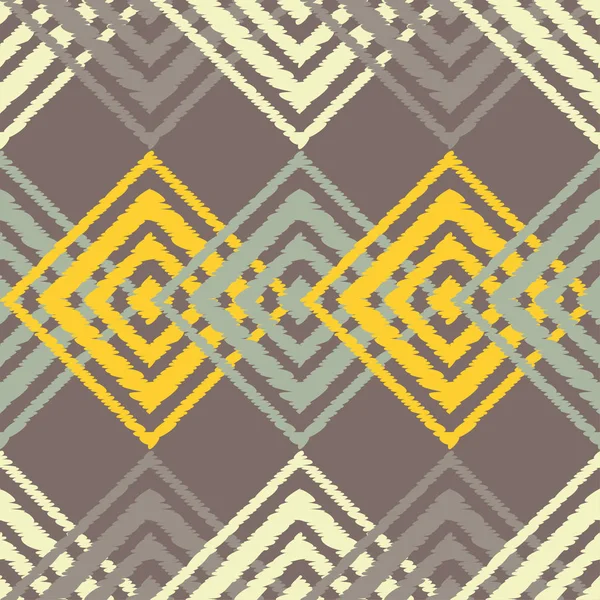 Ethnic Boho Seamless Pattern Traditional Ornament Geometric Background Folk Motif — Stock Vector