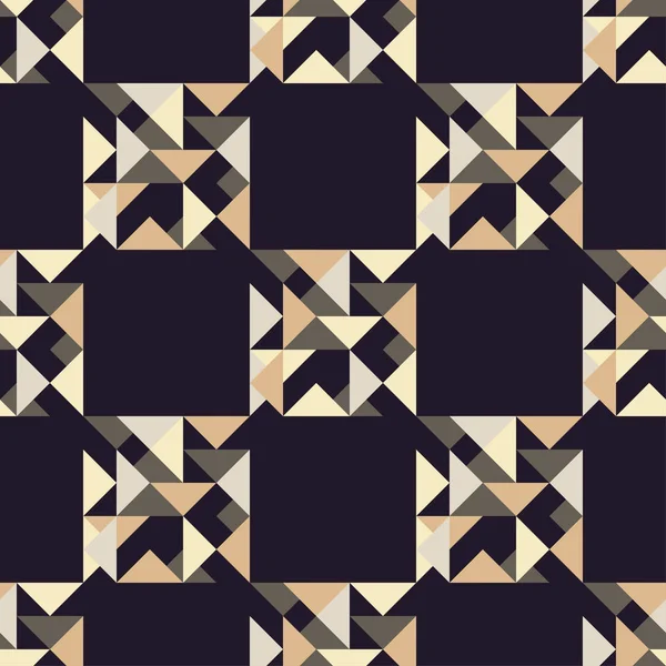 Patrón Geométrico Abstracto Sin Costuras Textura Los Polígonos Scribble Textura — Vector de stock