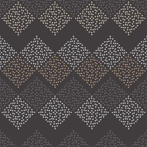 Polka Dot Seamless Pattern Текстура Ромба Ручной Штрих Геометрический Фон — стоковый вектор