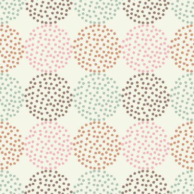 Polka dot seamless modeli. El ile tarama. Geometrik arka plan. Doku karalamak. extile uyum.