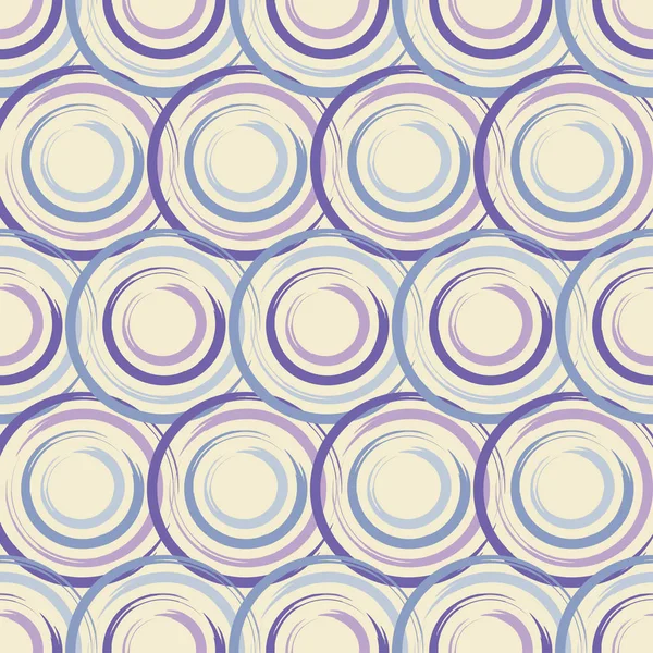 Polka Dot Seamless Pattern Ручной Штрих Ручка Геометрический Фон Scribble — стоковый вектор