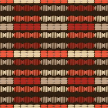 Etnik boho kusursuz desen. Dantelli. Kumaş üzerine nakış. Yama dokusu. Dokuma. Geleneksel süs. Kabile düzeni. Halk motifi. Web tasarımı veya yazdırma için vektör illüstrasyonu.