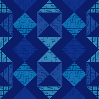 Etnik boho kusursuz desen. Dantelli. Kumaş üzerine nakış. Yama dokusu. Dokuma. Geleneksel süs. Kabile düzeni. Halk motifi. Web tasarımı veya yazdırma için vektör illüstrasyonu.