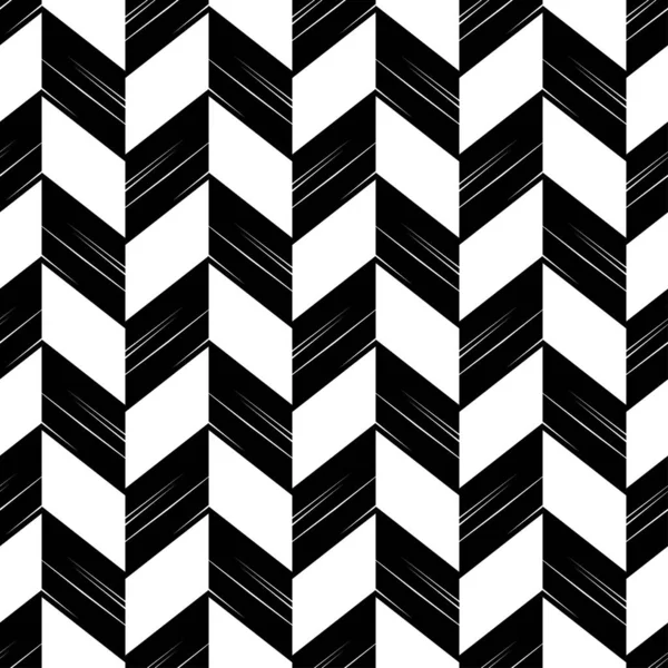 Zigzag Ethnic Boho Ornament Seamless Pattern Tribal Motif Vector Illustration — Stock Vector