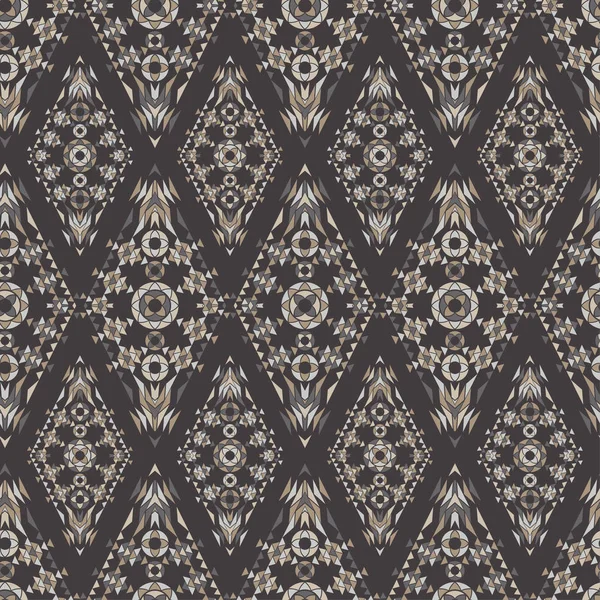 Etnik boho süsü. Kusursuz desen. Kabile motifi. Web tasarımı veya yazdırma için vektör illüstrasyonu.