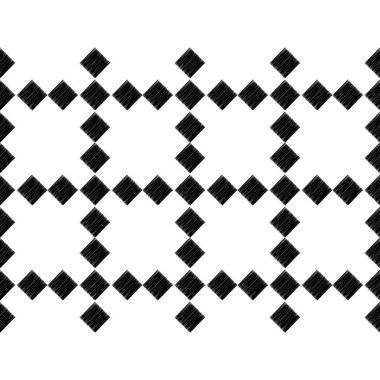 Etnik boho süsü. Kusursuz desen. Kabile motifi. Web tasarımı veya yazdırma için vektör illüstrasyonu.