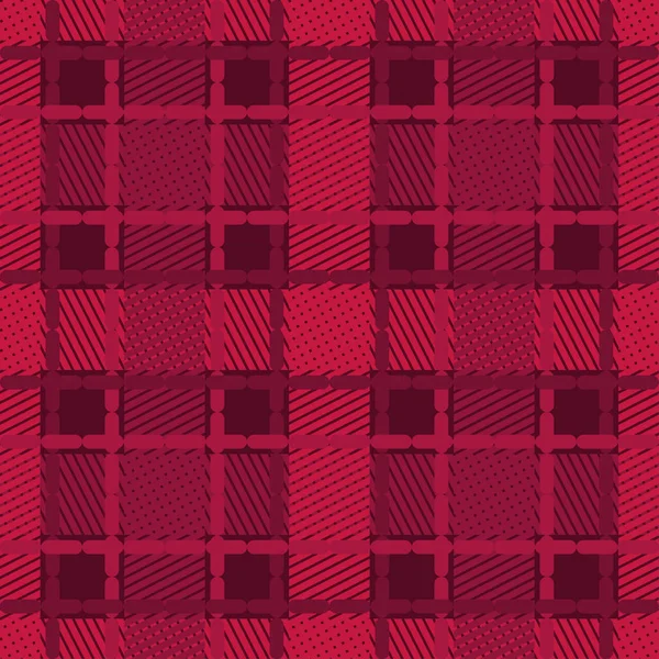 Fundo xadrez vermelho, conjunto de vetores de design de padrão de grade, Vetor Grátis