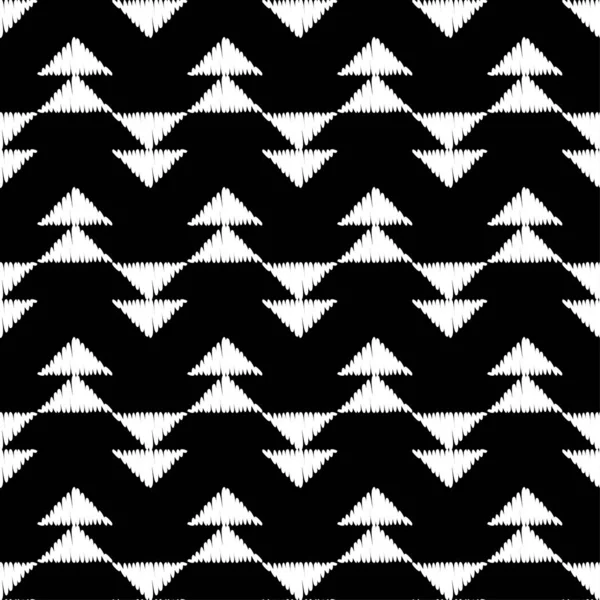 Aztekenelemente Ethnische Boho Ornamente Nahtloses Muster Stammesmotiv Vektor Illustration Für — Stockvektor