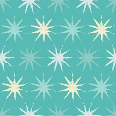 Çizilmiş yıldızlarla kusursuz bir arkaplan. Gece gökyüzü. Web tasarımı veya yazdırma için vektör illüstrasyonu.