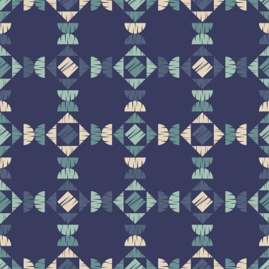 Yumurtadan çıkma şekilleri. Etnik boho süsü. Kusursuz desen. Kabile motifi. Web tasarımı veya yazdırma için vektör illüstrasyonu.