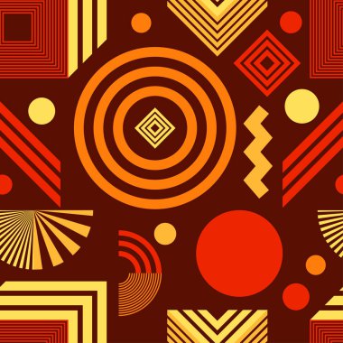 Modern. Çizgi dokusuna sahip soyut geometrik arkaplan. Kusursuz desen. Web tasarımı veya yazdırma için vektör illüstrasyonu.